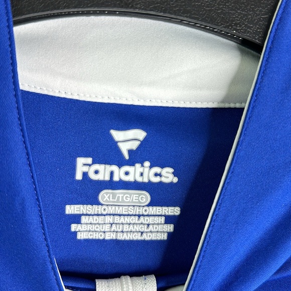 Fanatics Mens LA Dodgers Quarter Zip Long Sleeve Pullover Size: XL - Picture 7 of 10